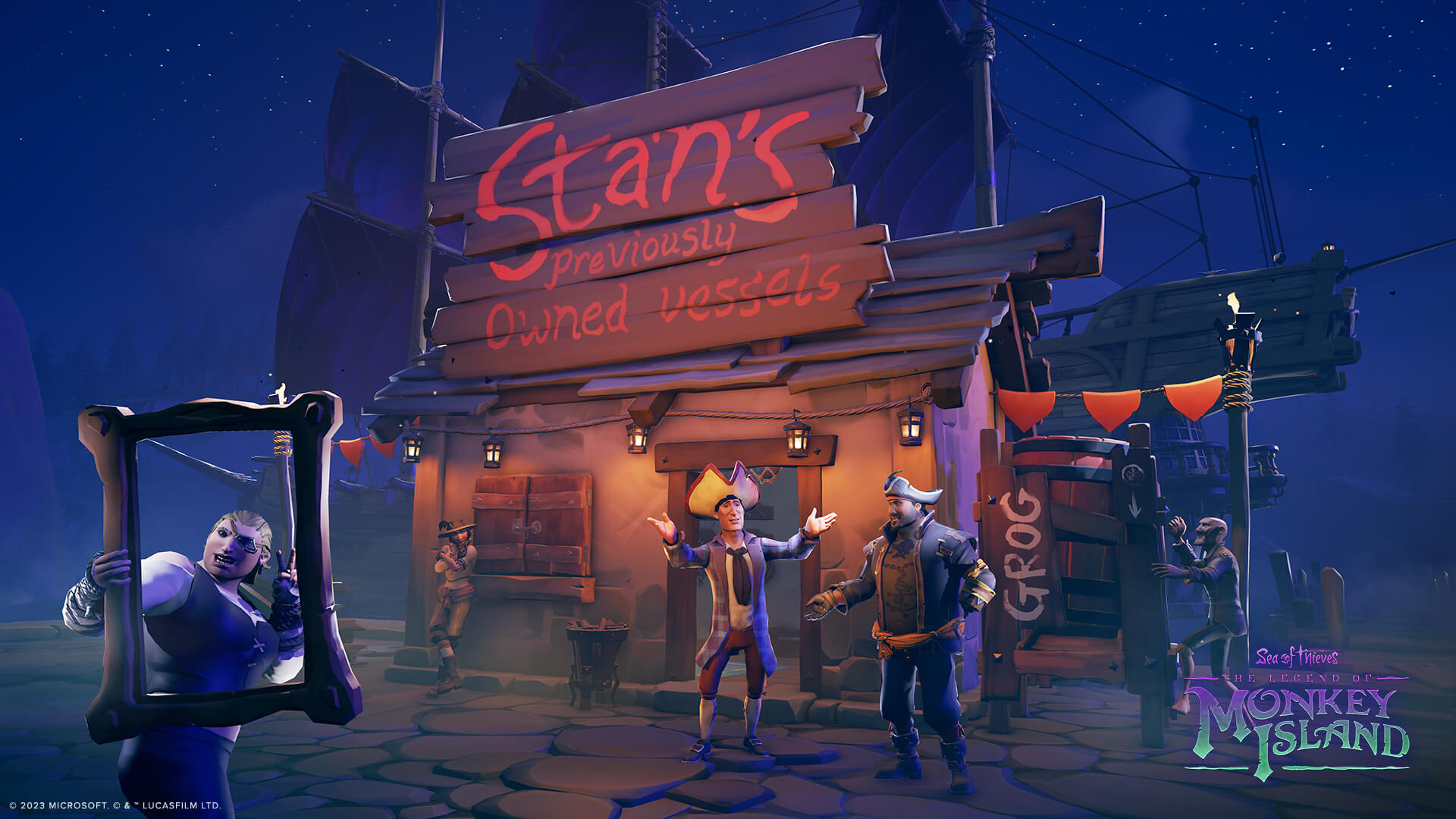 Sea of Thieves: The Legend of Monkey Island』の新たな物語「ガイブラシに捧げる冒険」がスタート - Xbox  Wire Japan