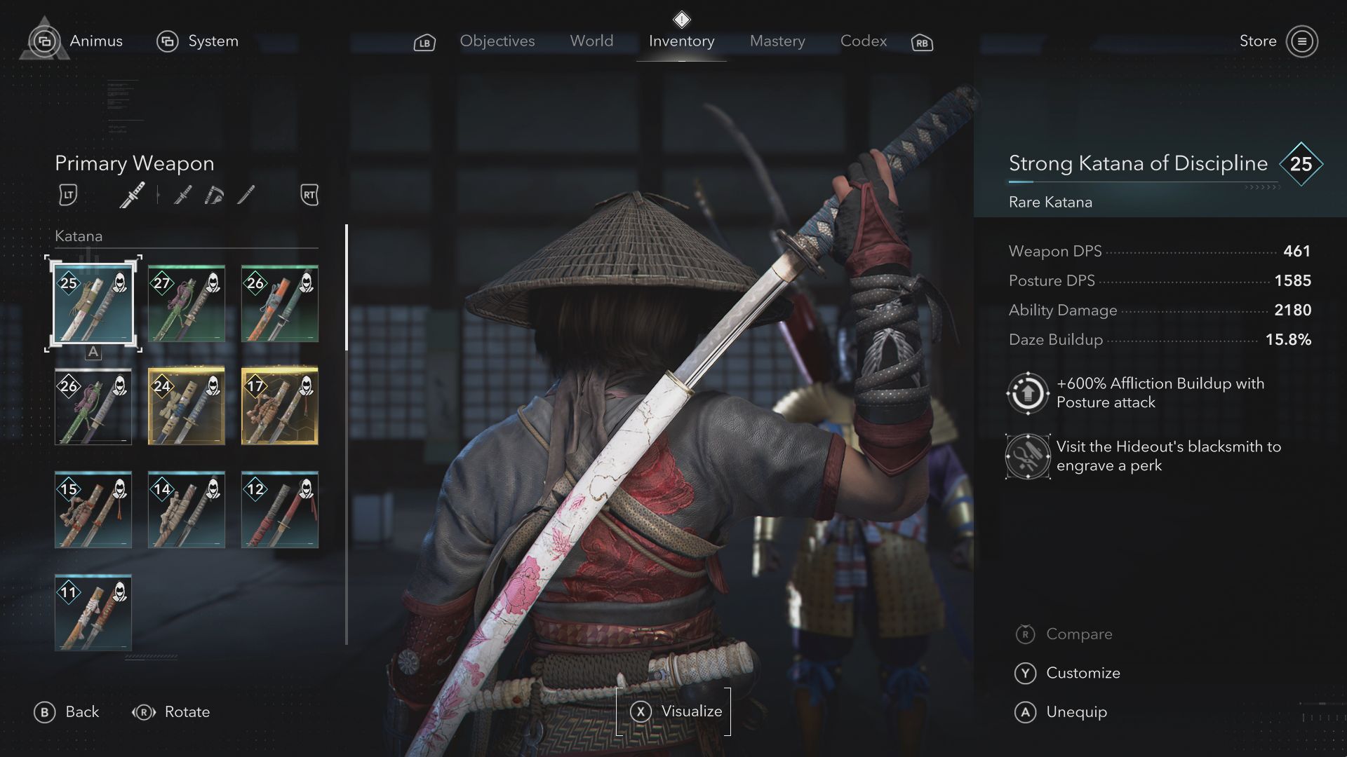 アサシン クリード シャドウズ』の武器種を紹介 - Xbox Wire Japan