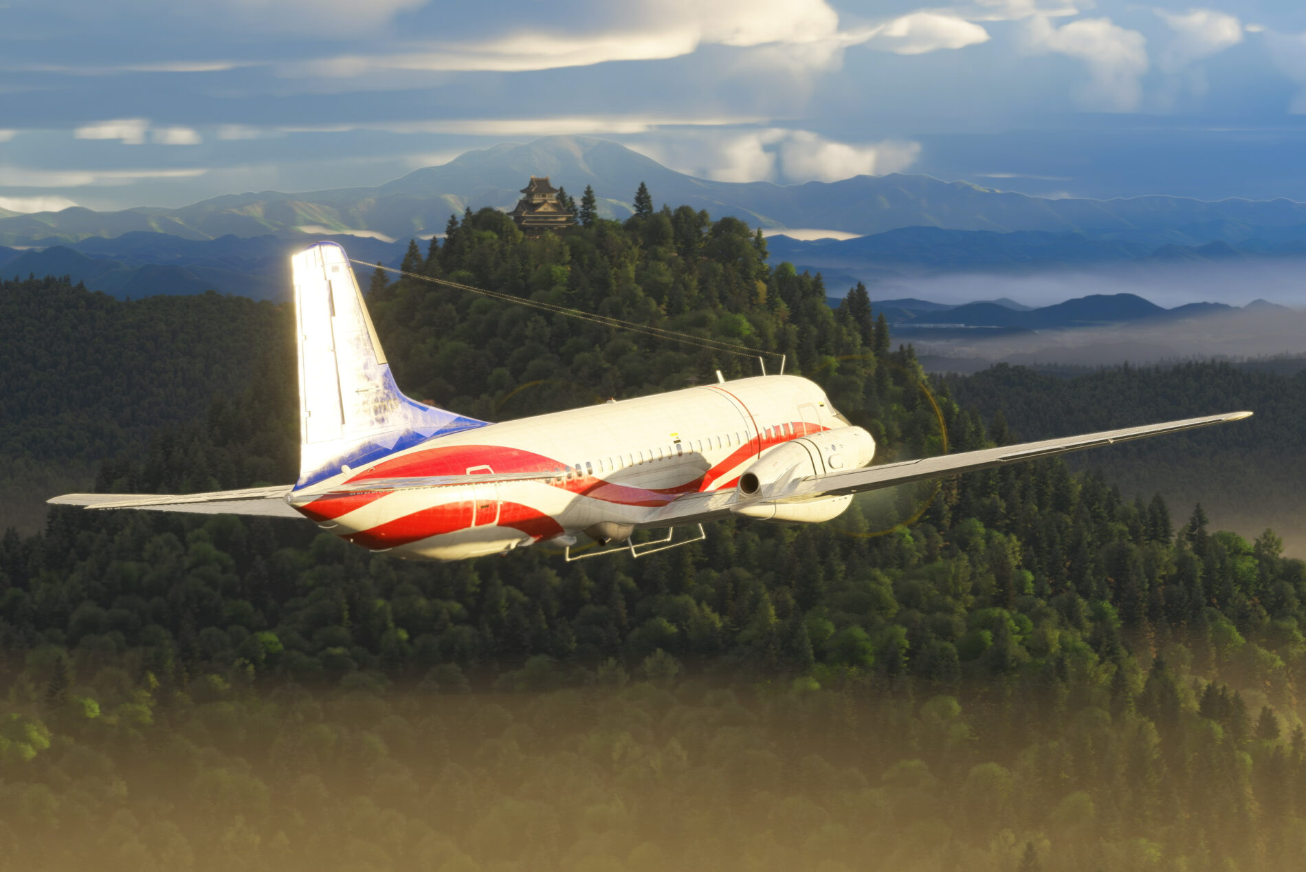 Microsoft Flight Simulator』の新機体「Local Legend 22: NAMC YS-11