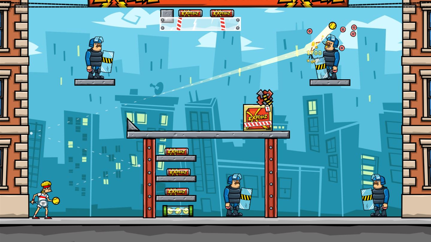 Tennis in the Face Screenshot