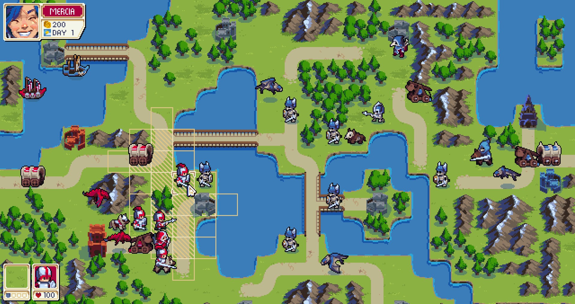 Wargroove Screenshot