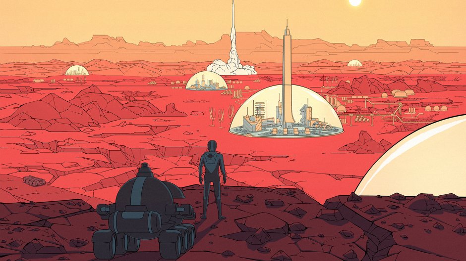 Surviving Mars Artwork