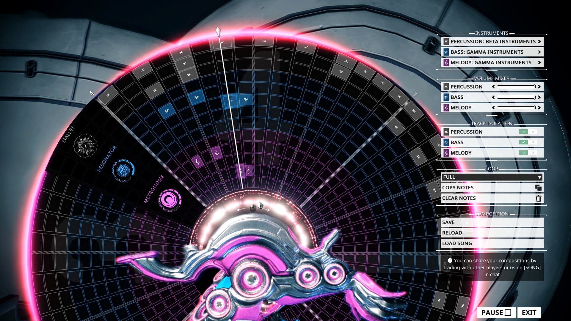 Warframe Octavia Update Image