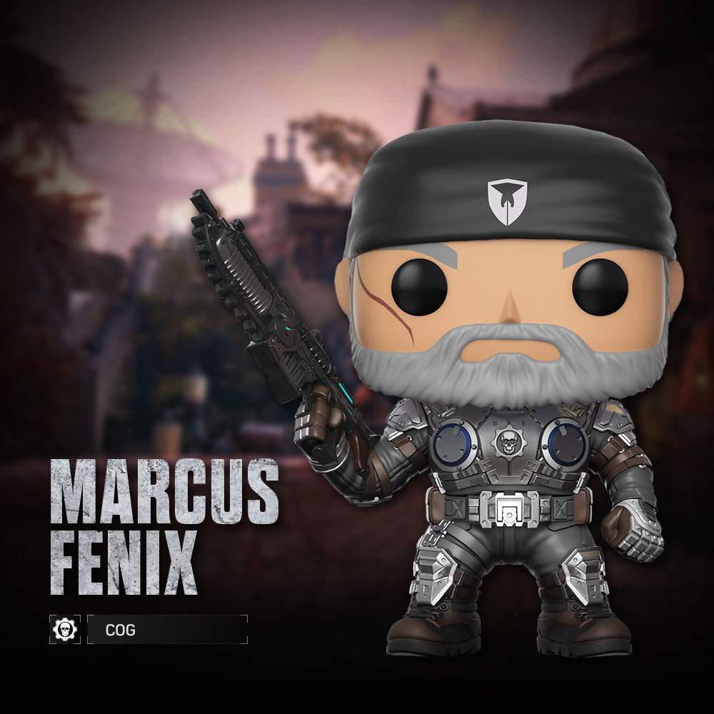 Marcus Fenix Pop! Figure