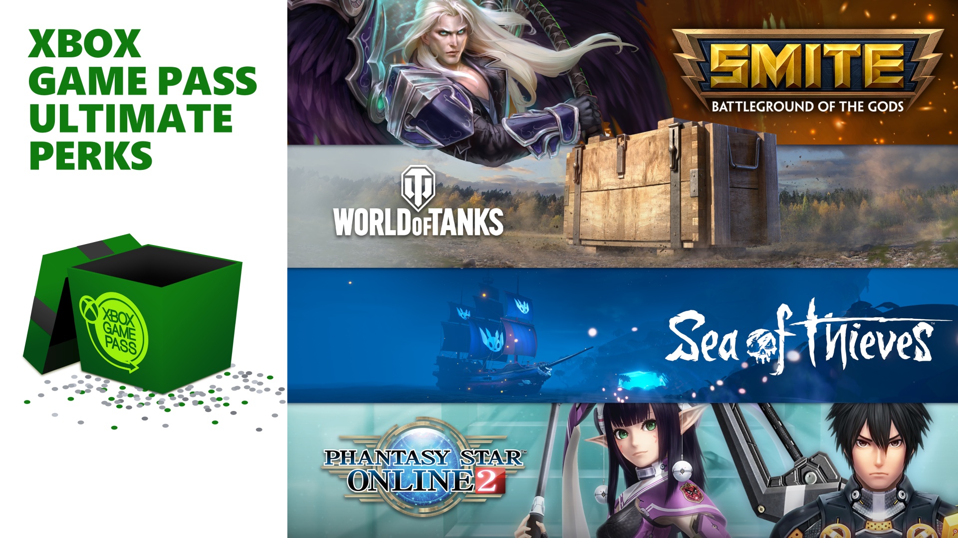 Xbox Game Pass Ultimate Perks Hero Image