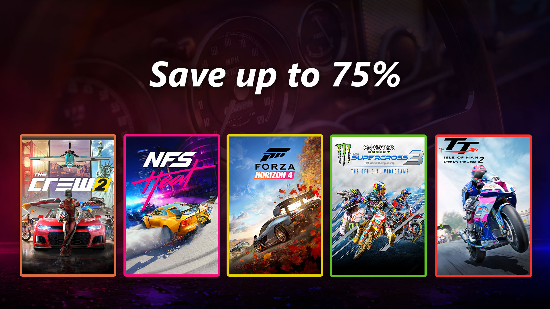 Start Your Engines Sale