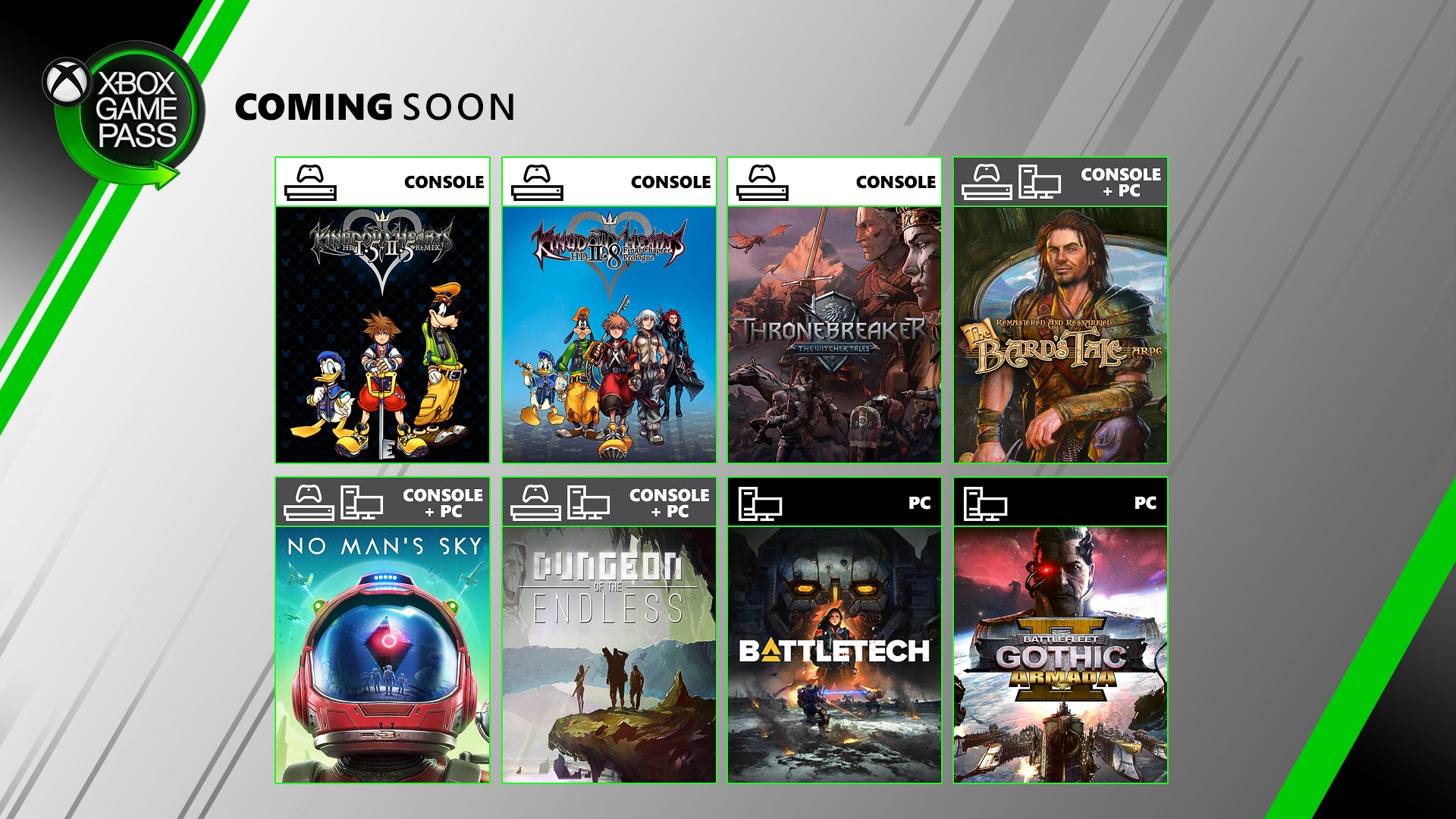 Xbox Game Pass - Console & PC - June 2020