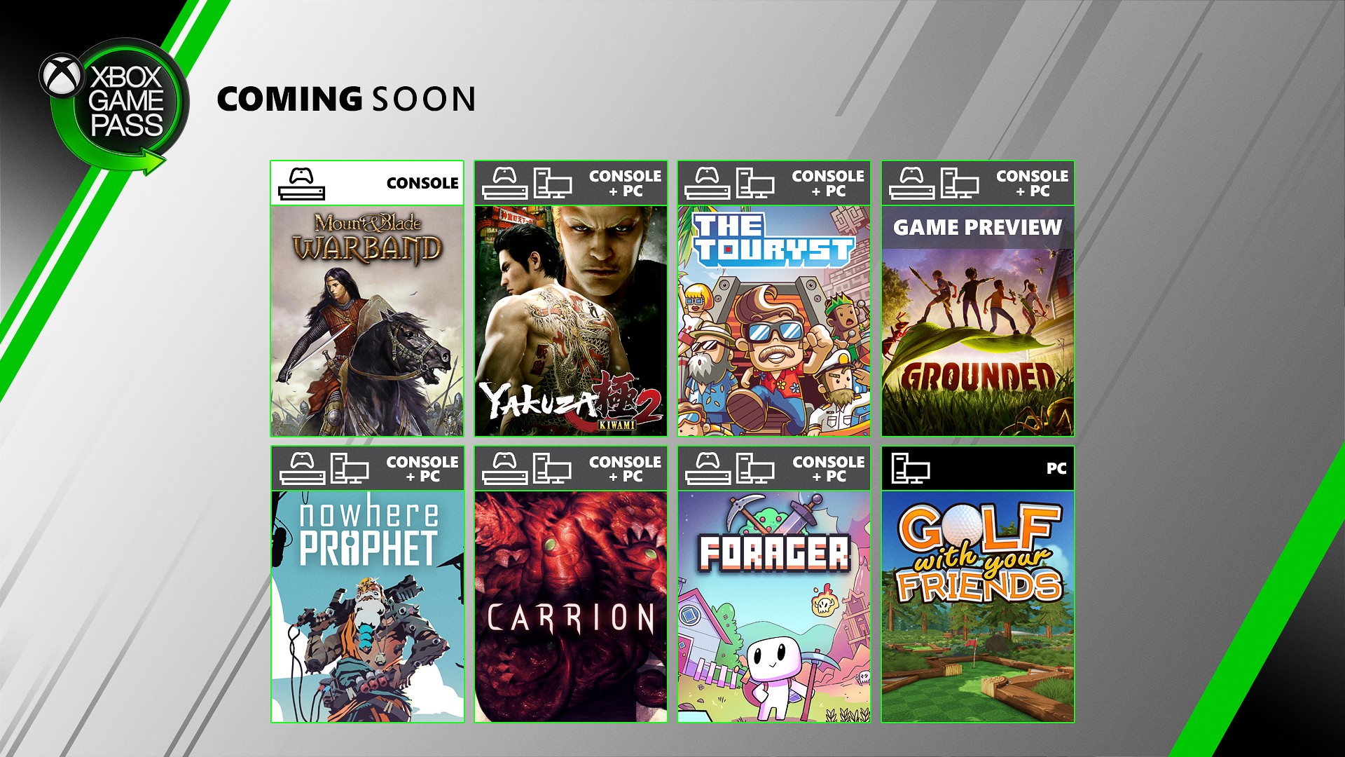 Xbox Game Pass - July Update