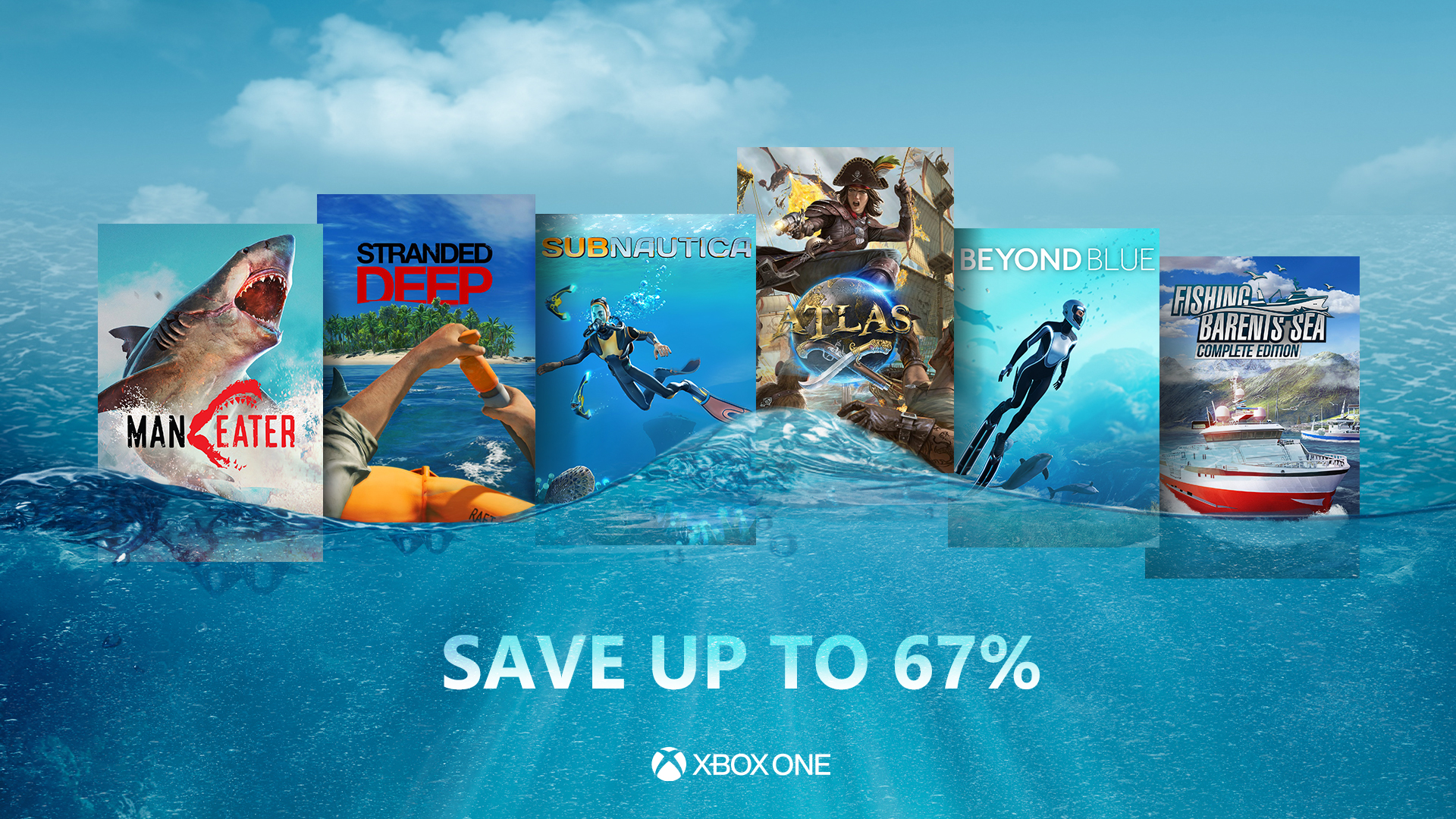 Deep Sea Discount Sale Hero