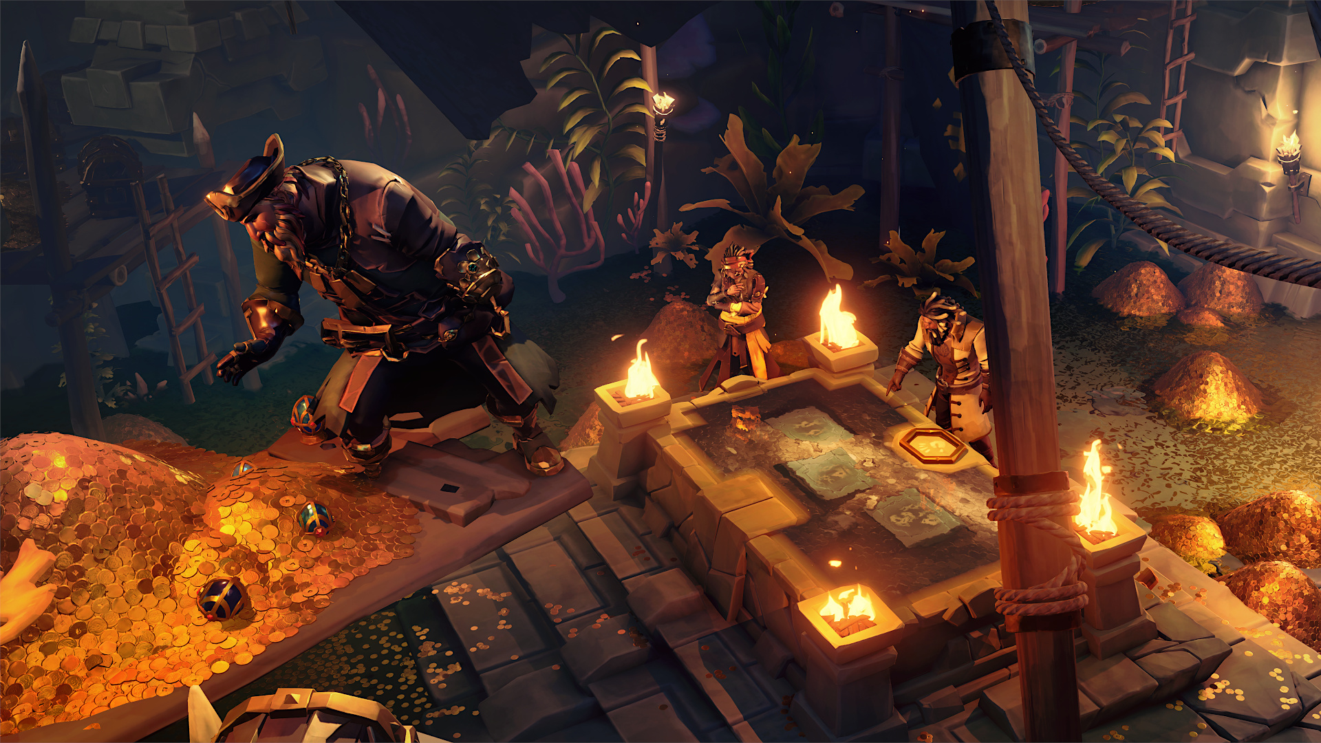 Pirates in vault
