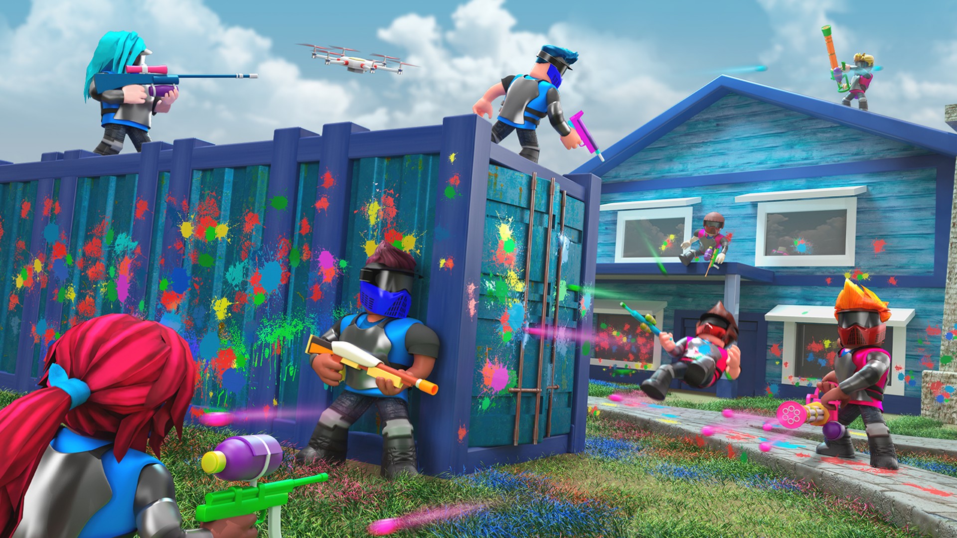 Big Paintball on Roblox