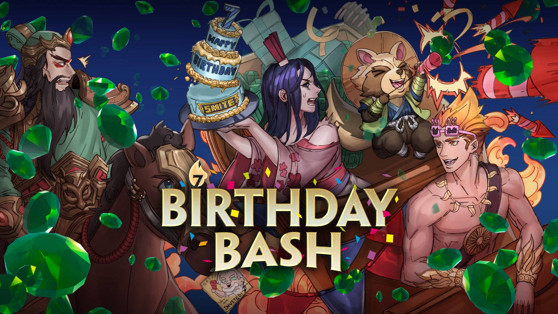 Smite Celebrates its 7th Birthday