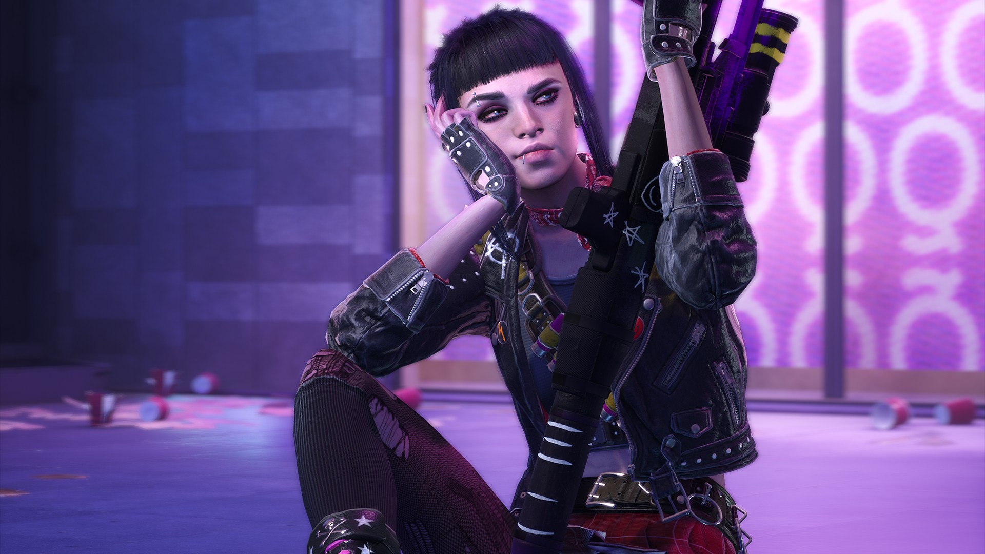 Switchblade Posed Art