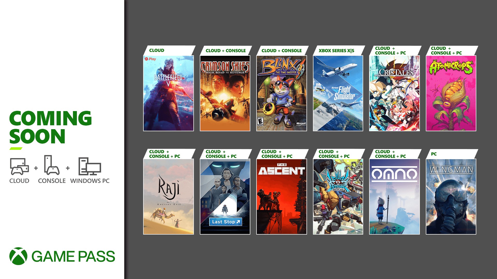 Xbox Game Pass Update Hero Image