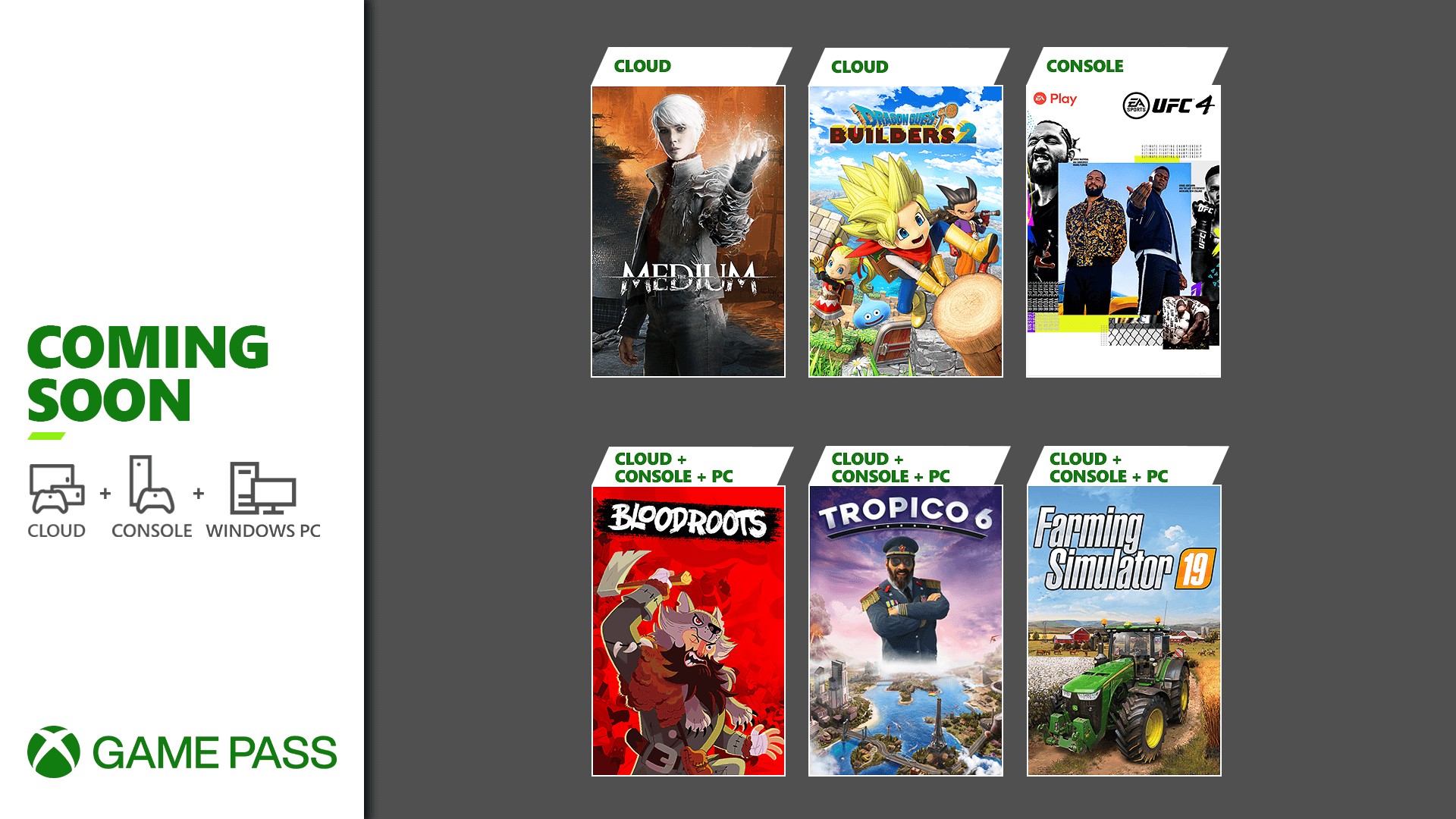 Coming Soon to Xbox Game Pass