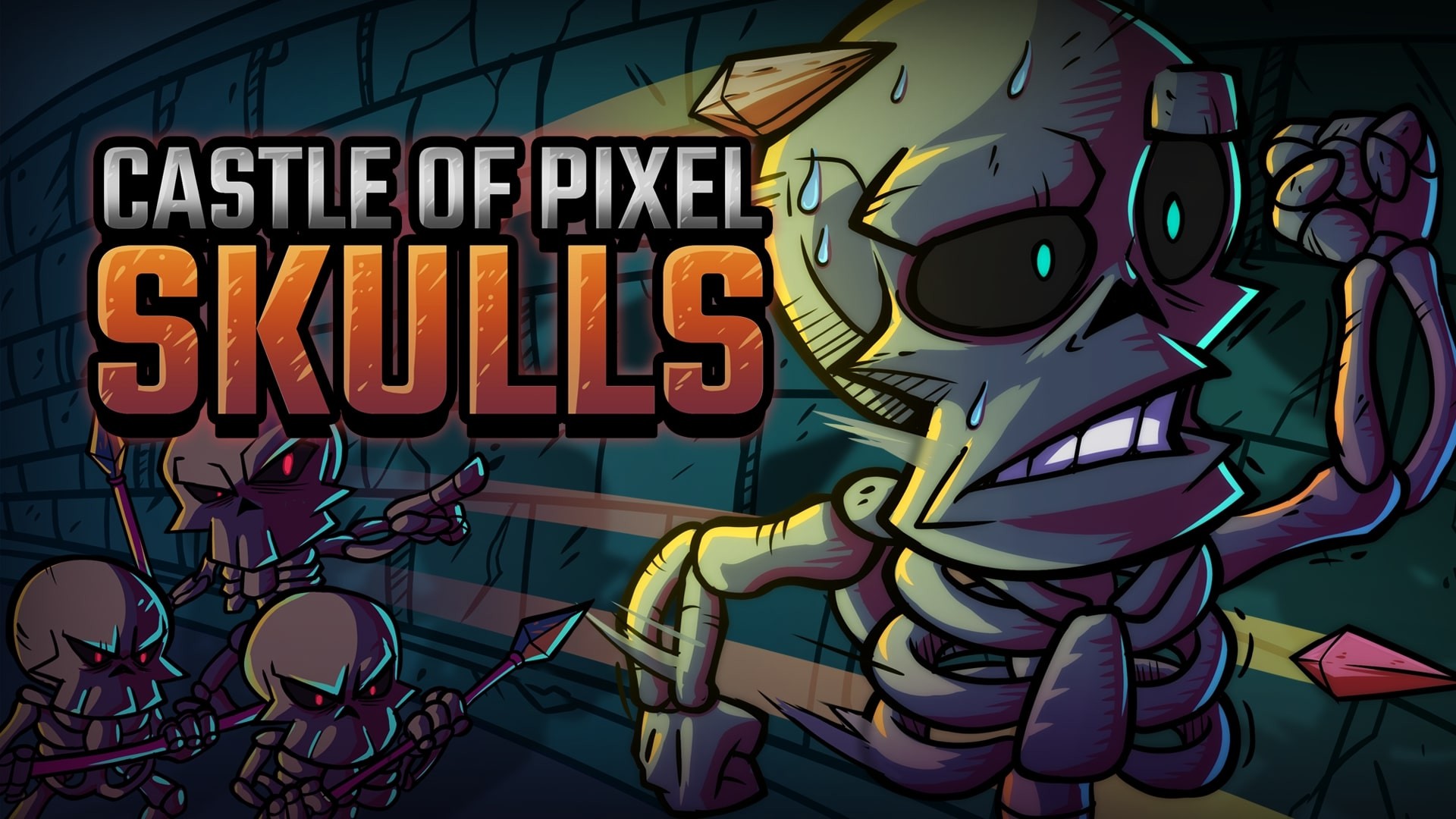 Castle of Pixel Skulls