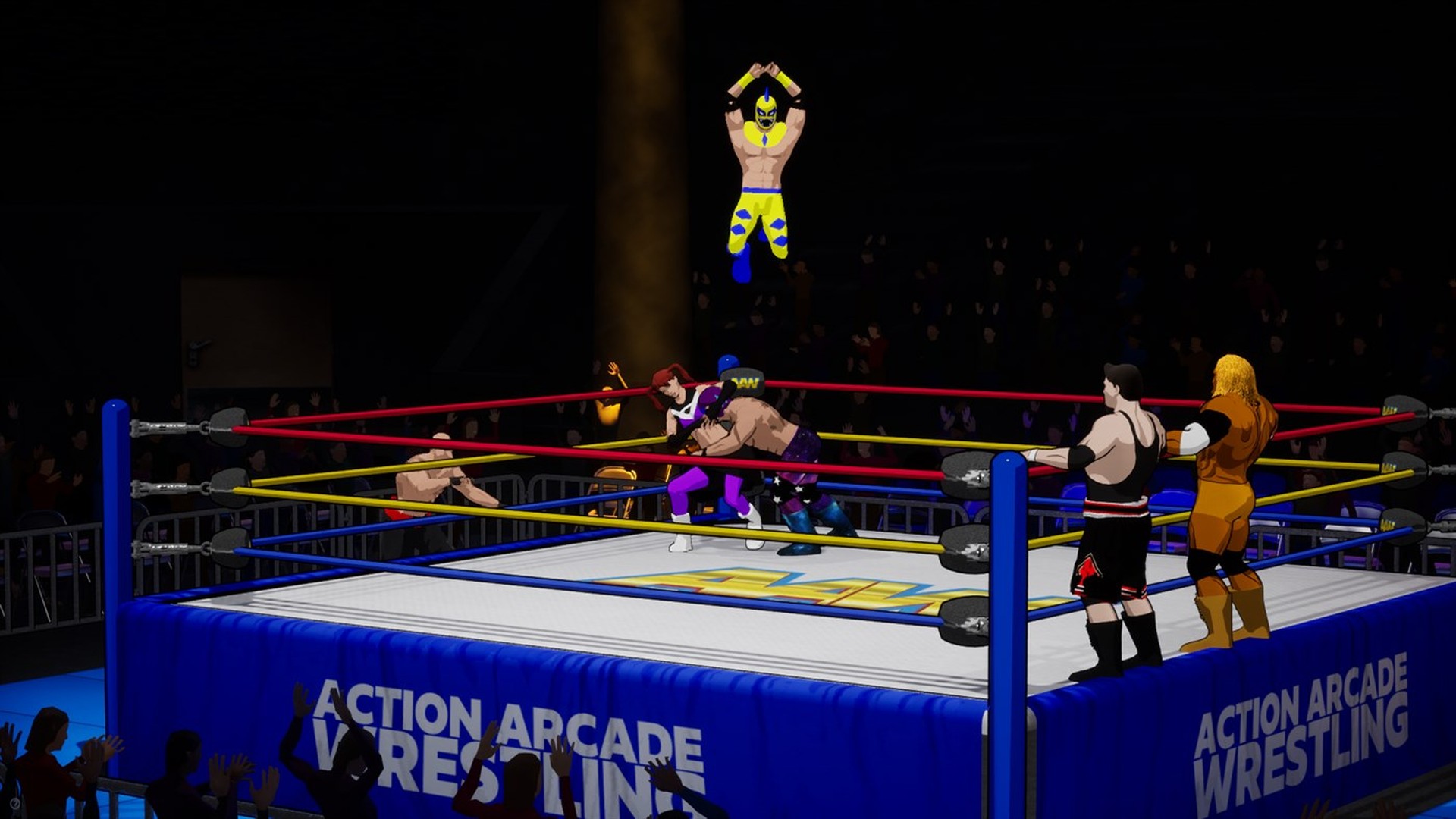 Action Arcade Wrestling – August 10 – Xbox One X Enhanced