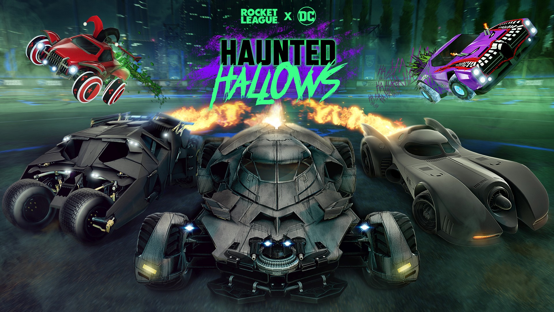Rocket League - Haunted Hallows Hero Image