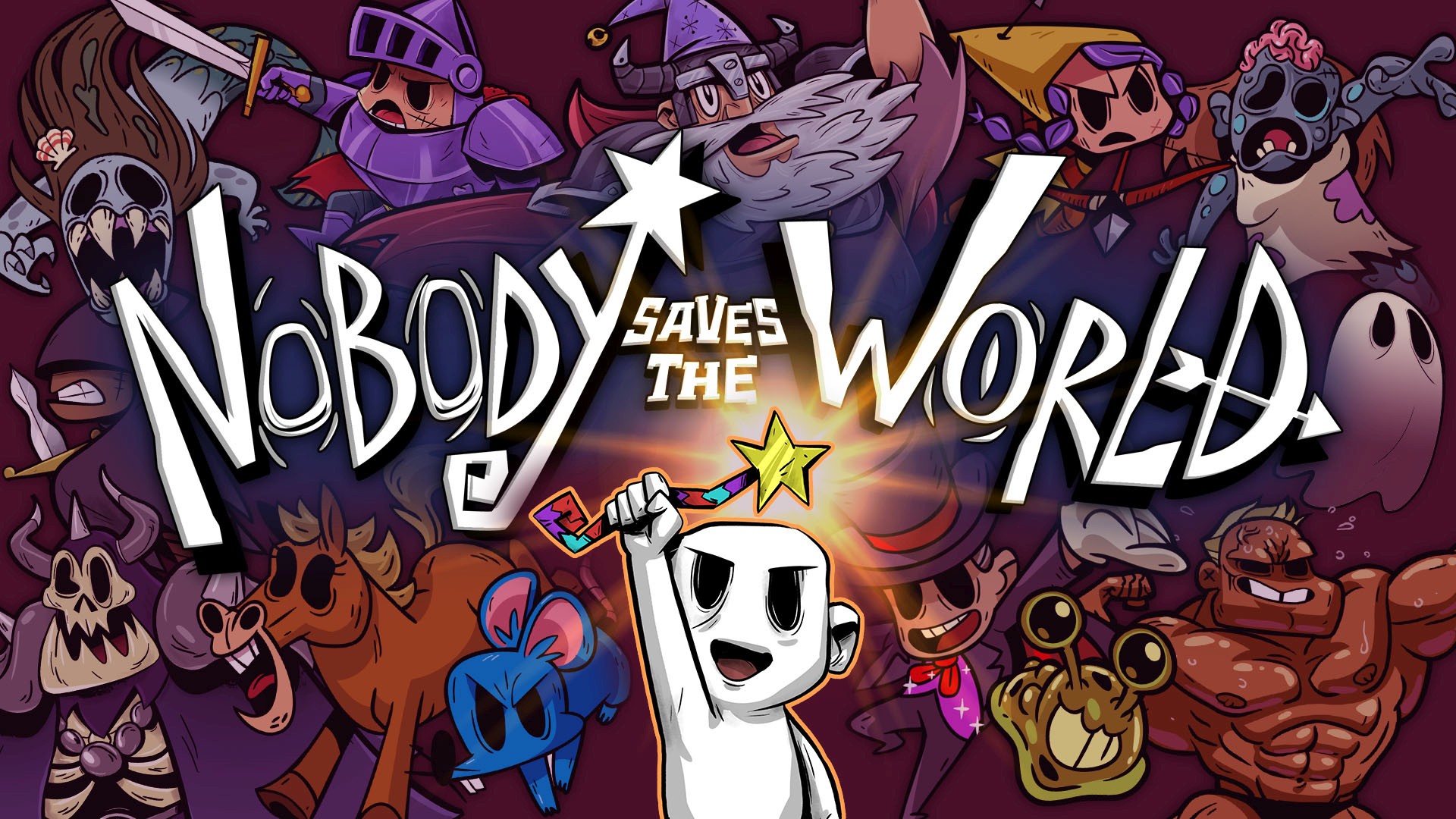 Nobody Saves the World Key Art