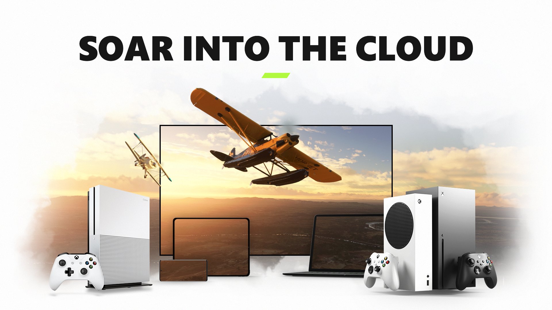 Microsoft Flight Simulator with Cloud Gaming