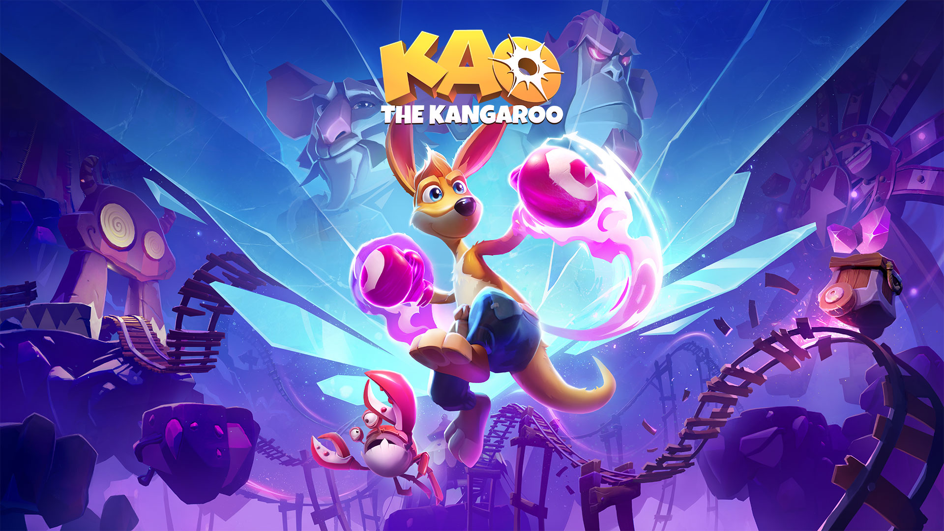 Titled key art
