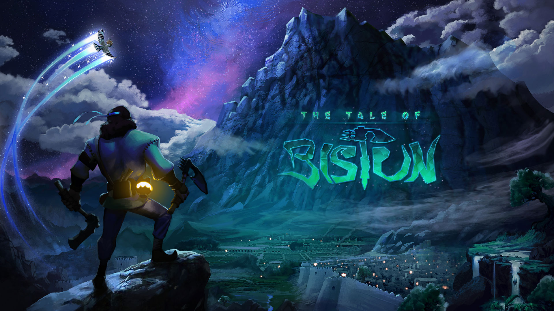 Titled key art