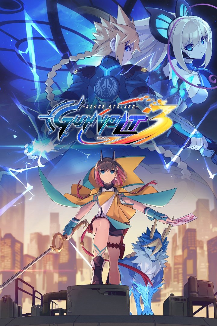 Azure Striker Gunvolt 3 Box Art