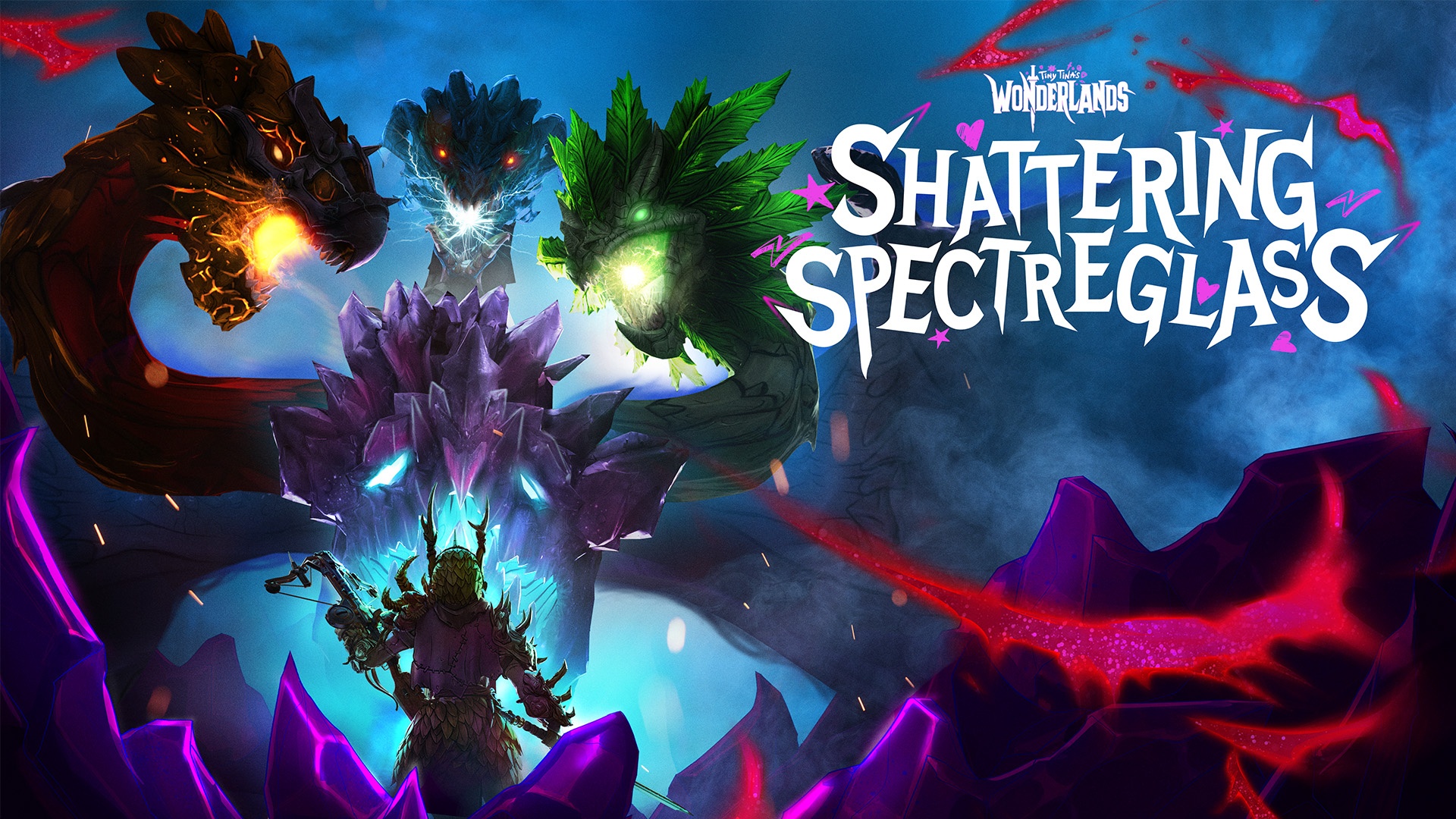 Tiny Tina's Wonderlands: Shattering Spectreglass Key Art