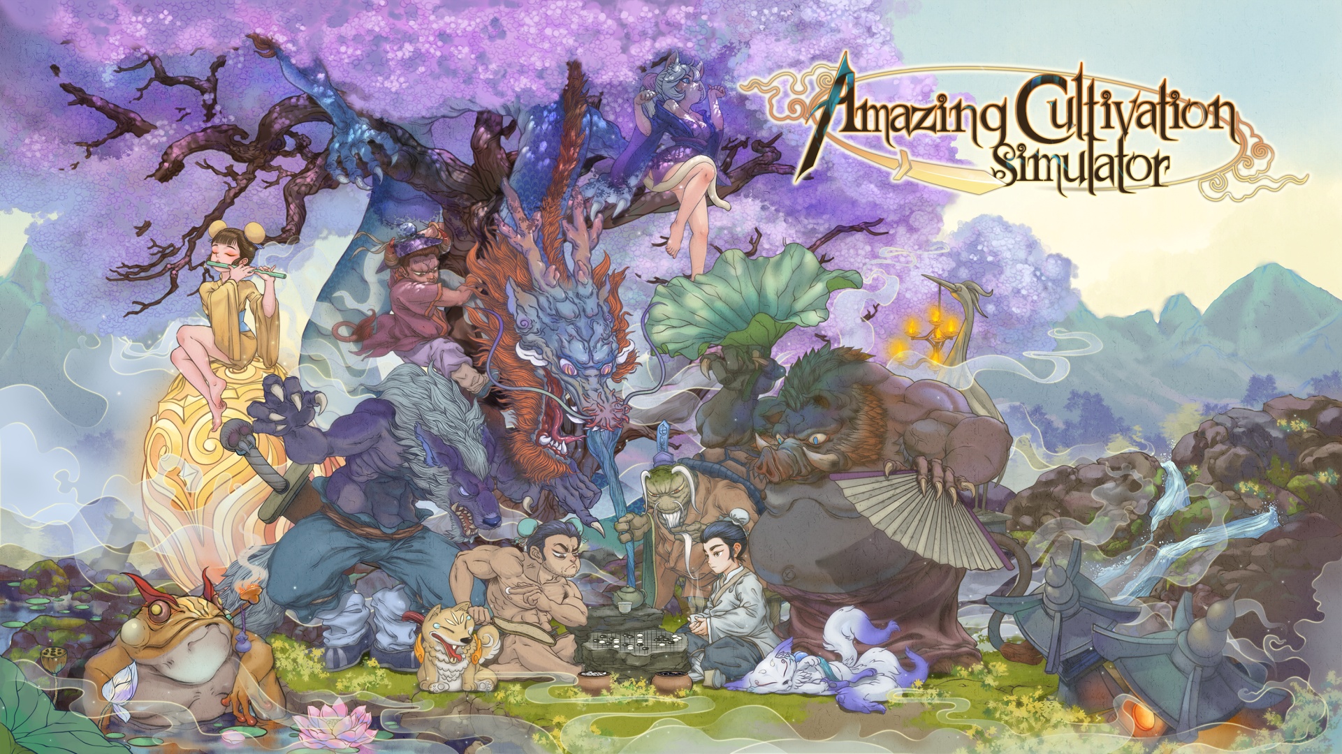 Amazing Cultivation Simulator Key Art