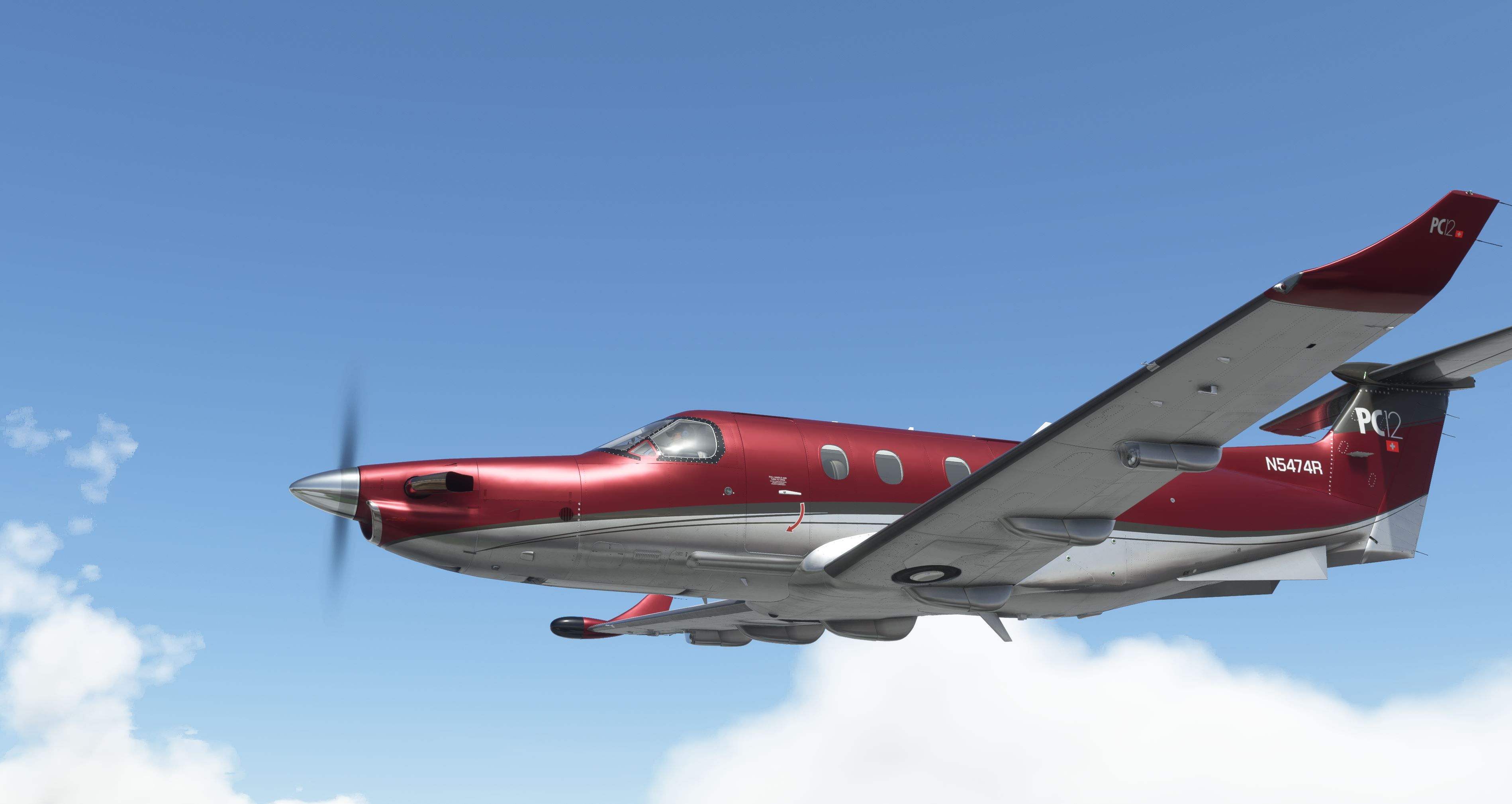 Microsoft Flight Simulator - Carenado PC12 Screenshot