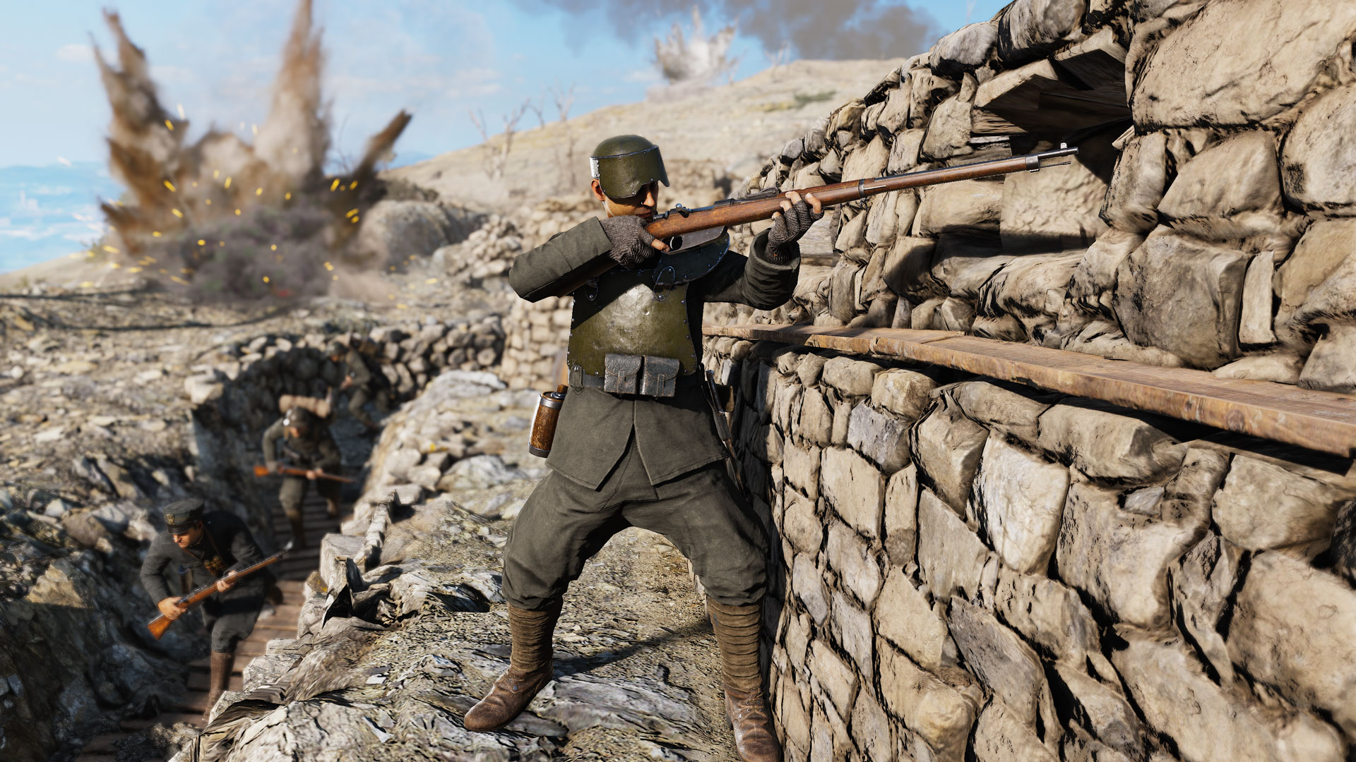 trench shot