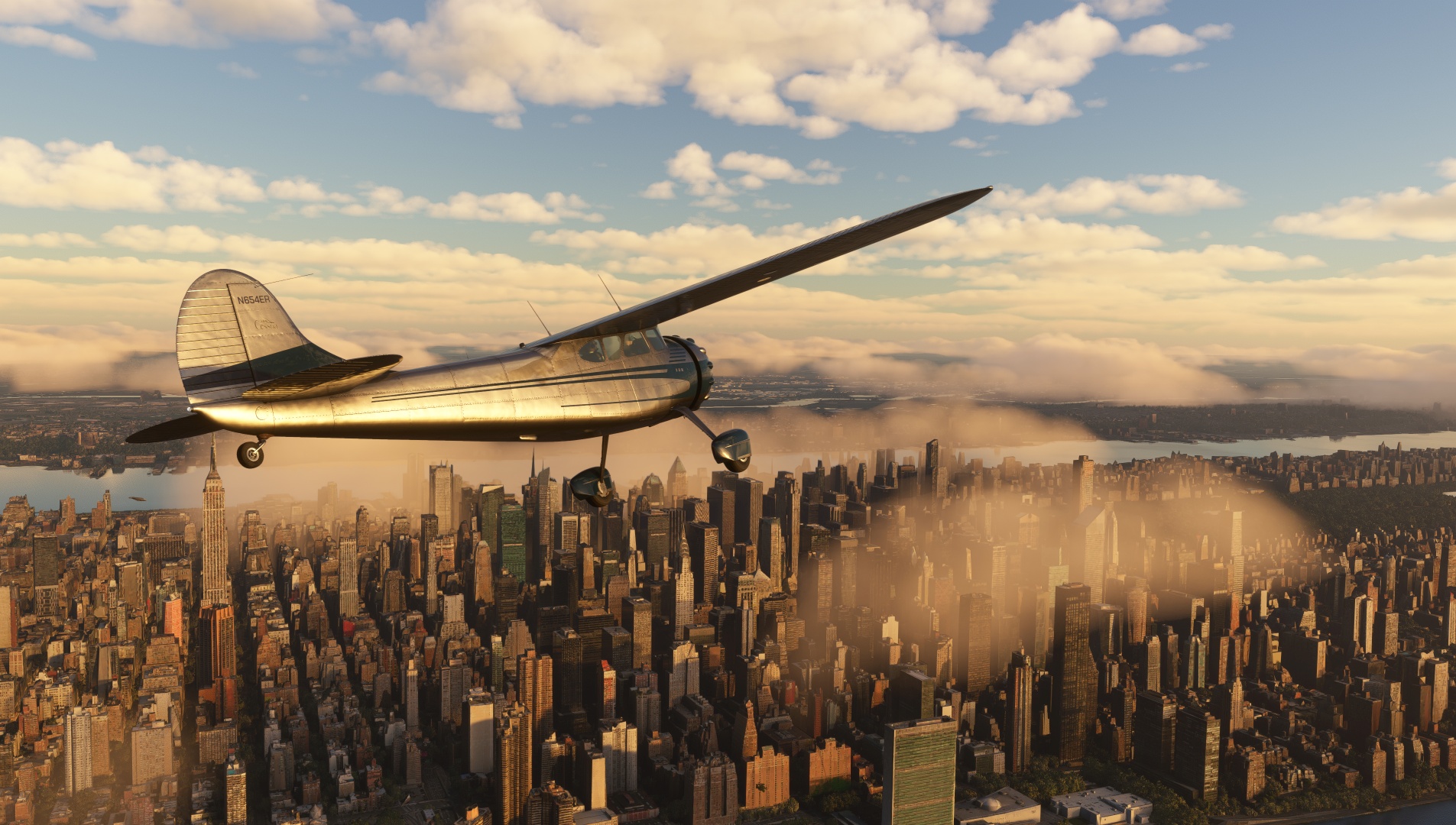Microsoft Flight Simulator - Local Legend VII: Cessna 195 Businessliner Screenshot
