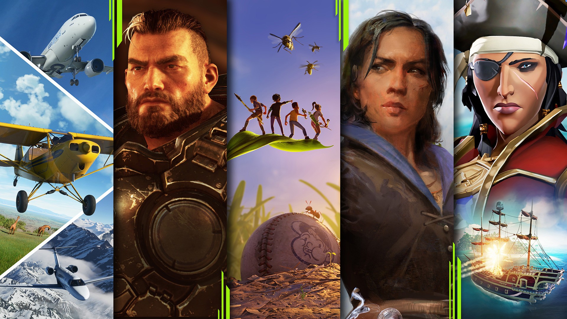 Xbox Game Pass Montage Asset