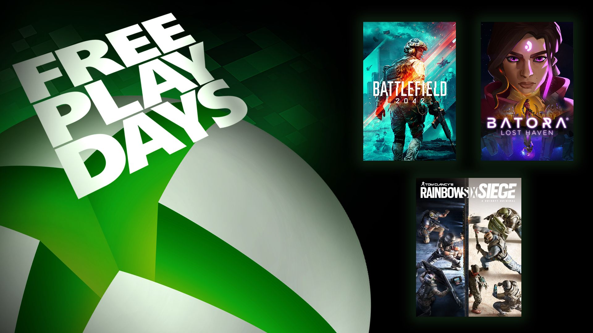 Free Play Days - December 1