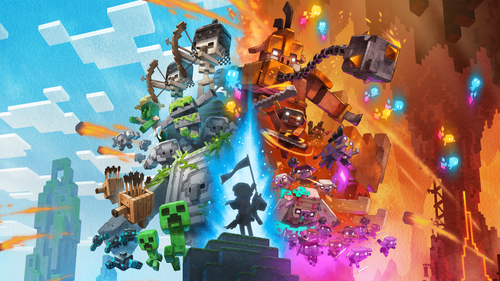 Minecraft Legends art