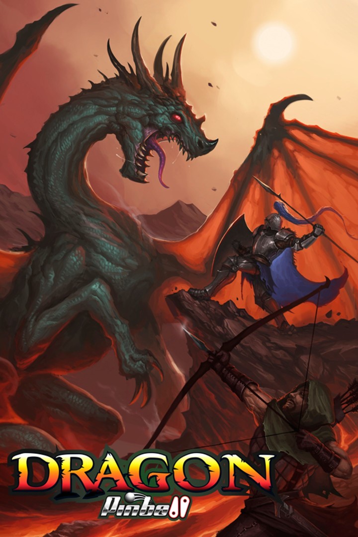 Dragon Pinball Box Art Asset