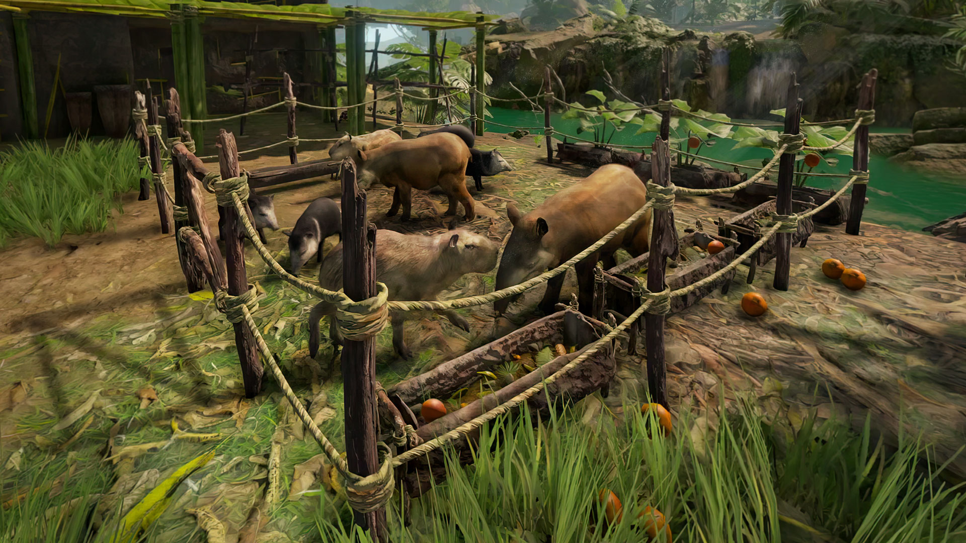 Green hell animal pen