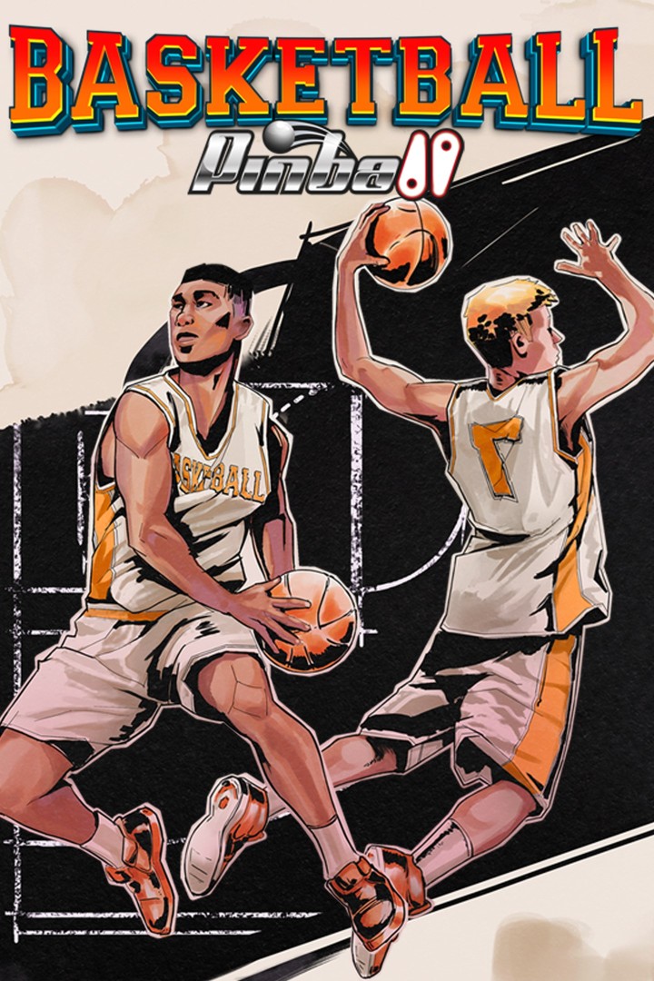 Basketball Pinball – Box Art Asset