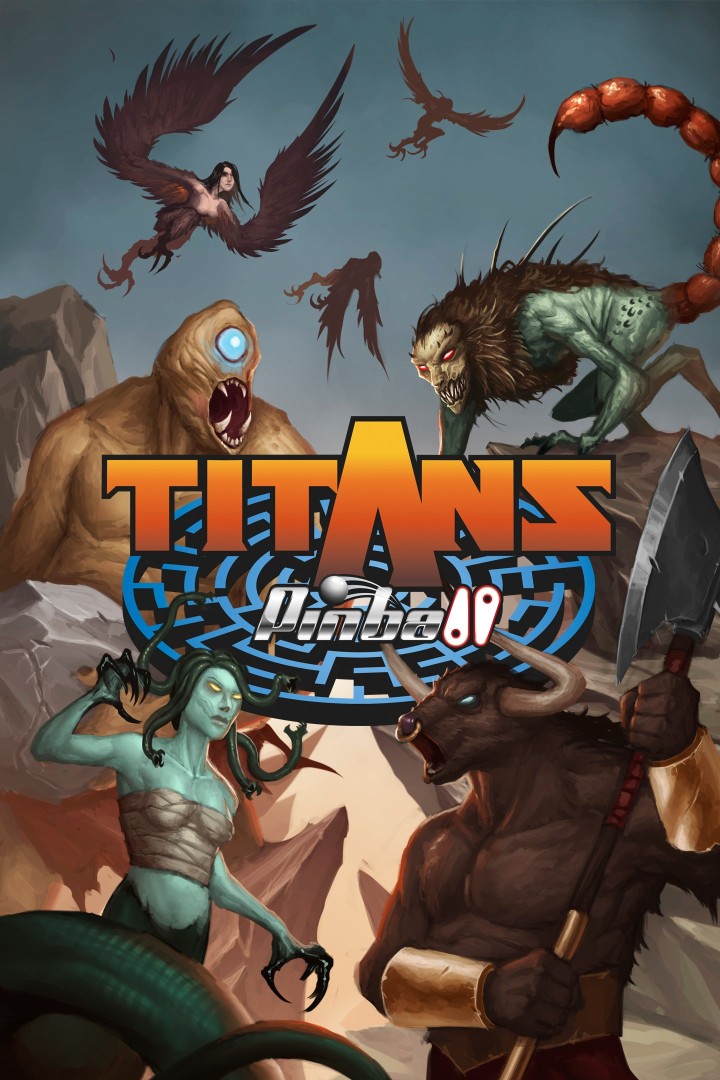 Titans Pinball Box Art