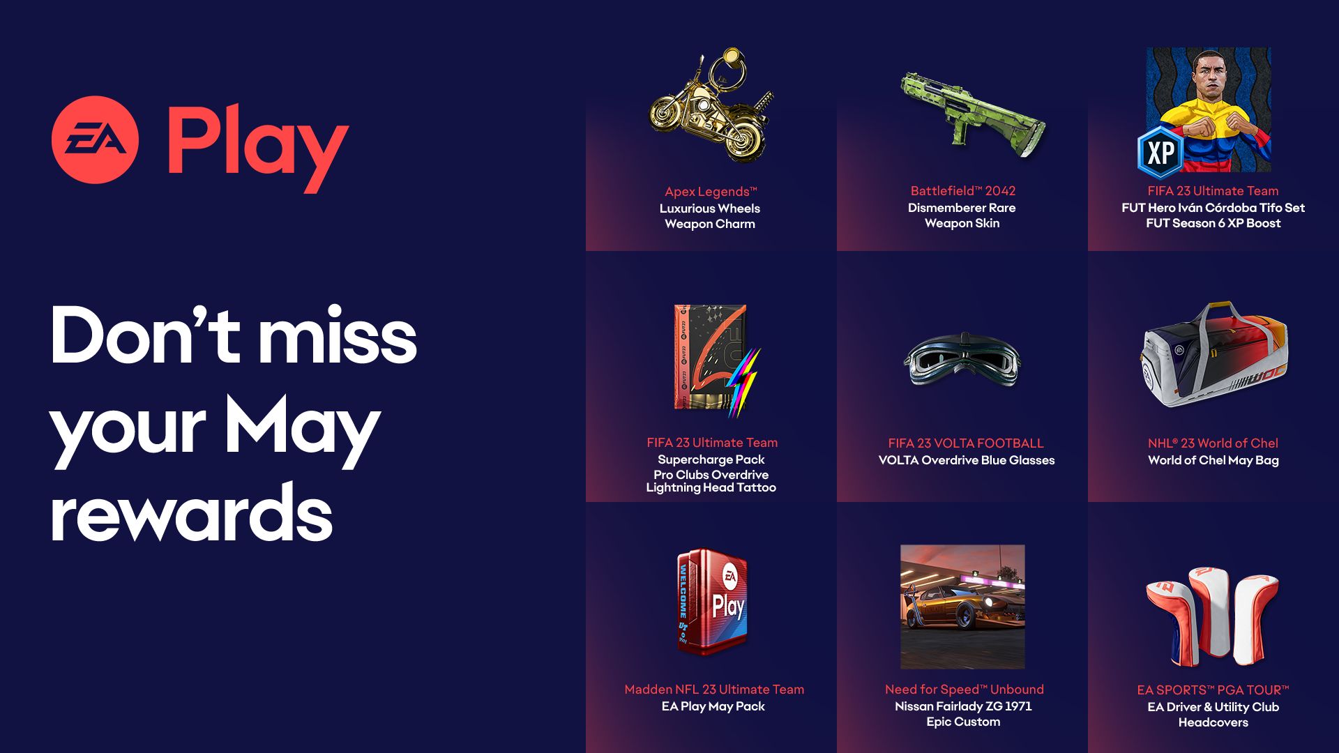 EA Play Rewards - May