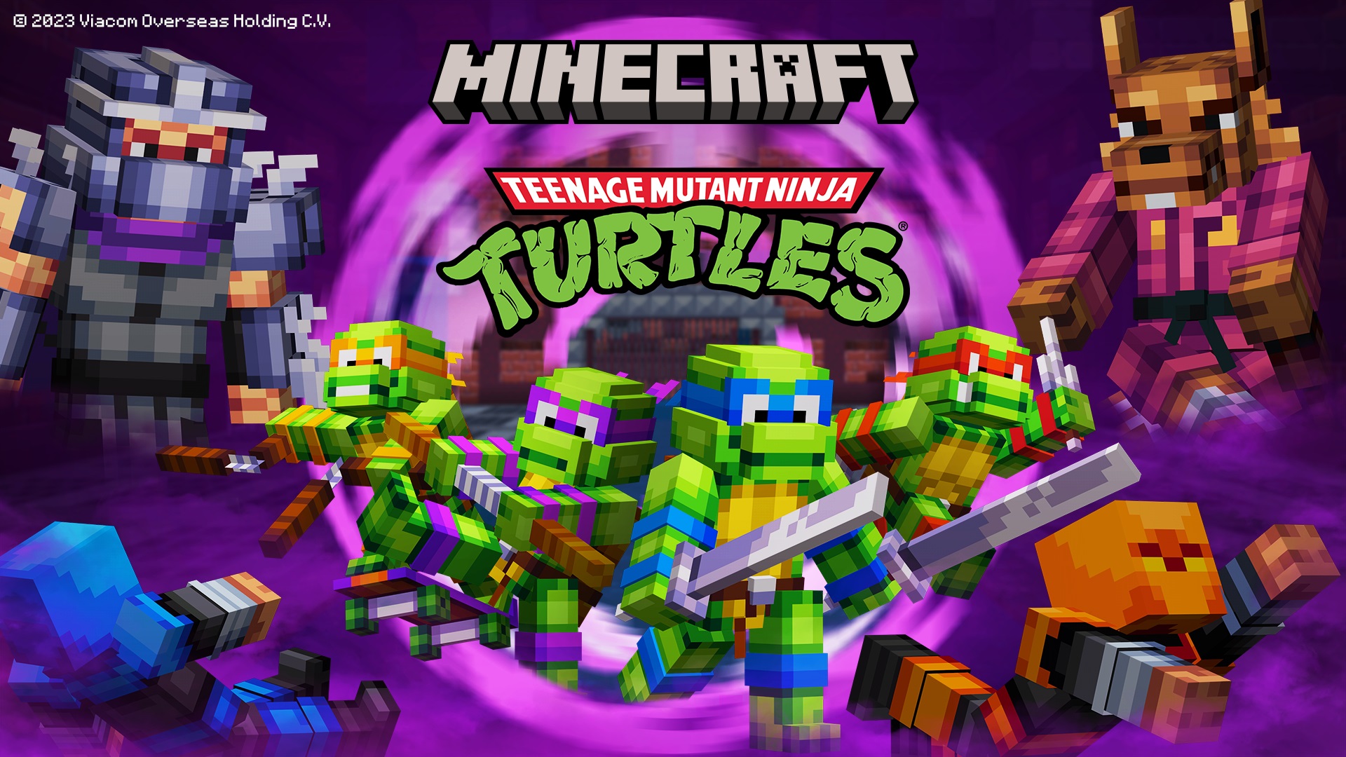 Minecraft x TMNT DLC