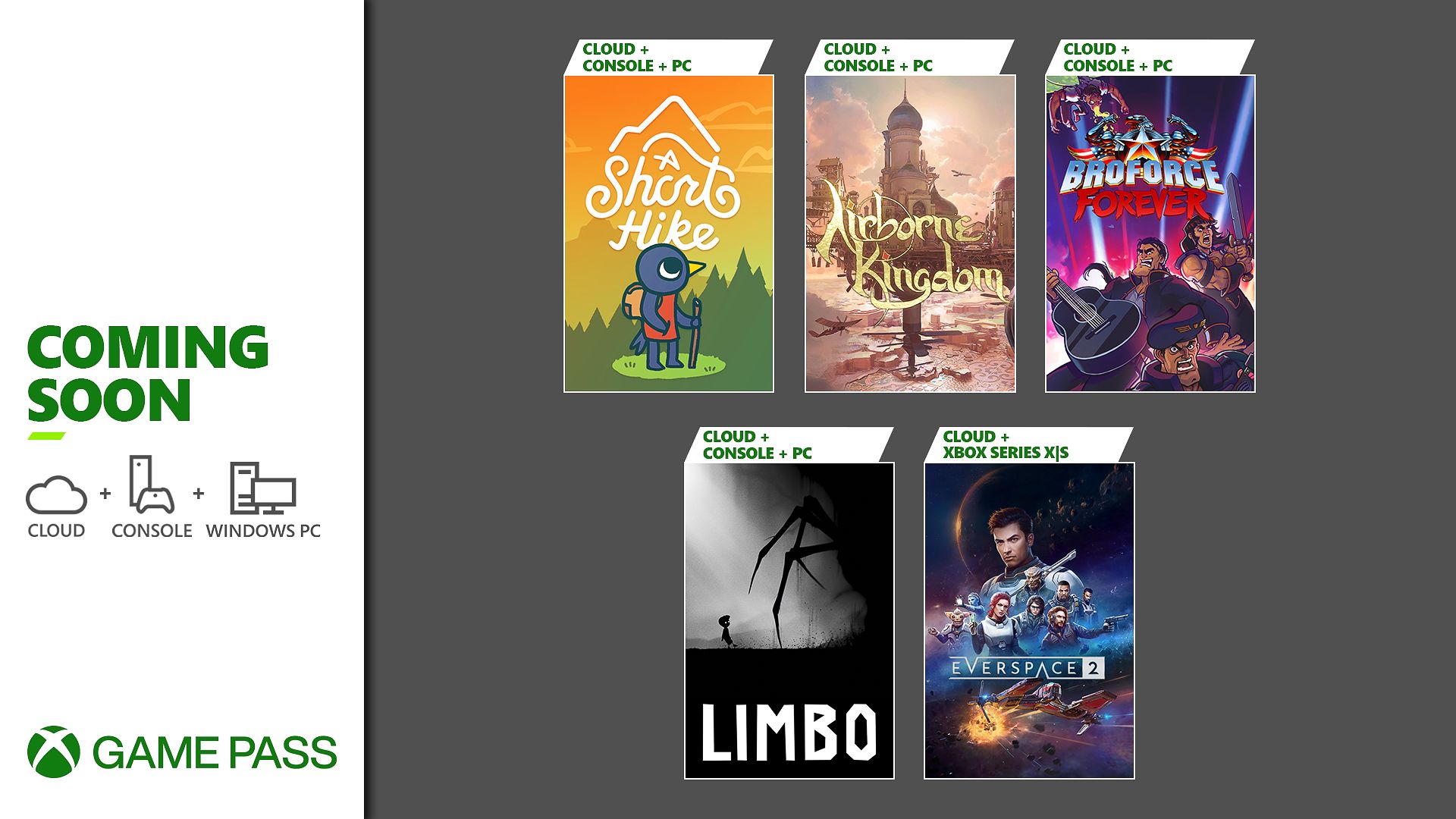 Xbox Game Pass - August Wave 1