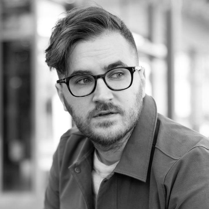 Game Director John Johanas Black and White Headshot
