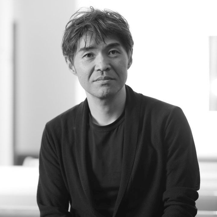 Audio Director Shuichi Kobori Black and White Headshot