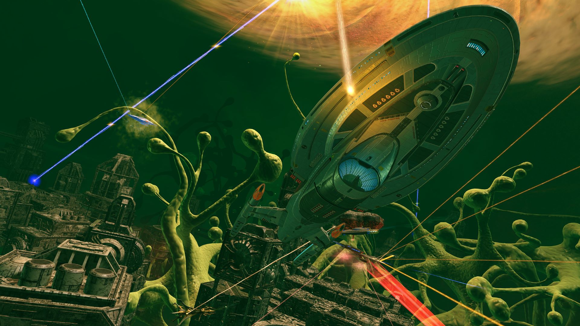 Take On the Mirror Borg in Star Trek Online: Both Worlds, Out On Xbox ...