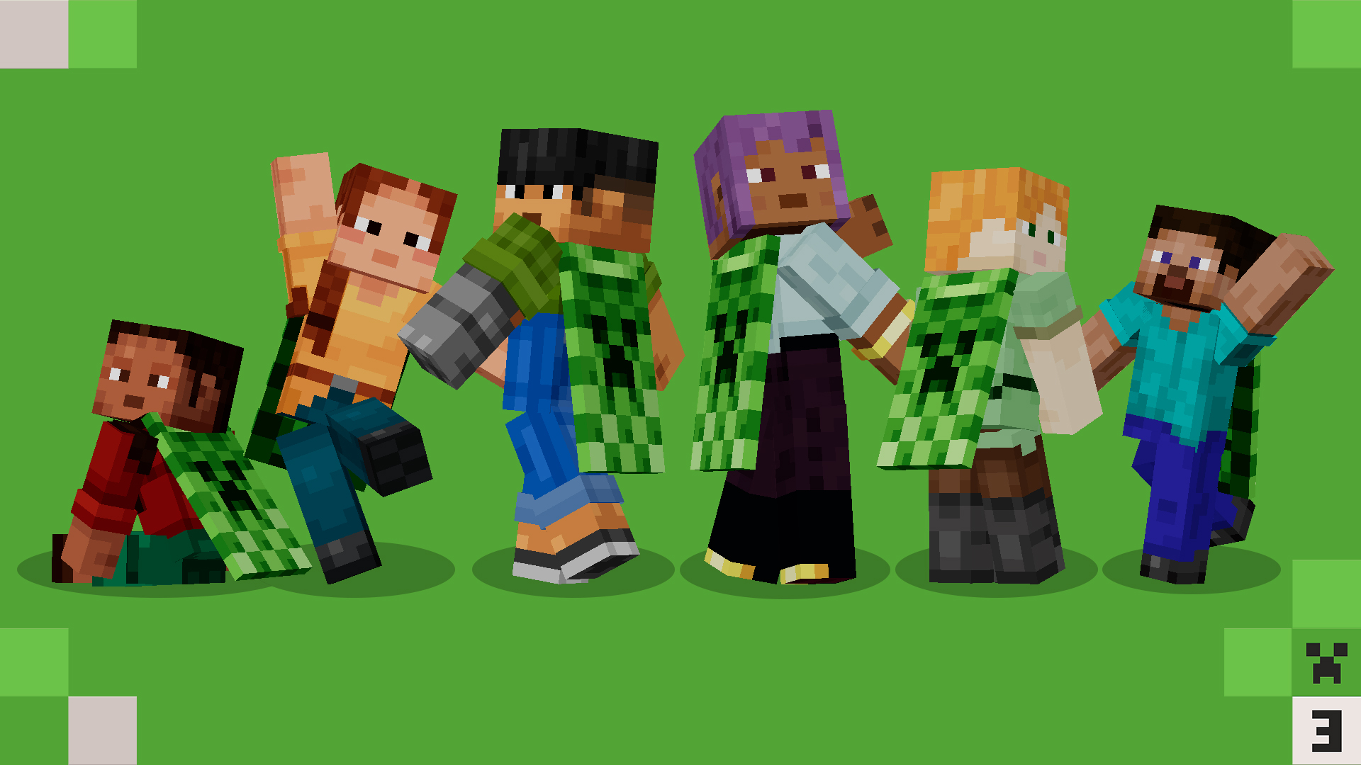 Minecraft 15 Year Cape