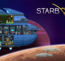 A picture of the Starbound Closed Beta logo.