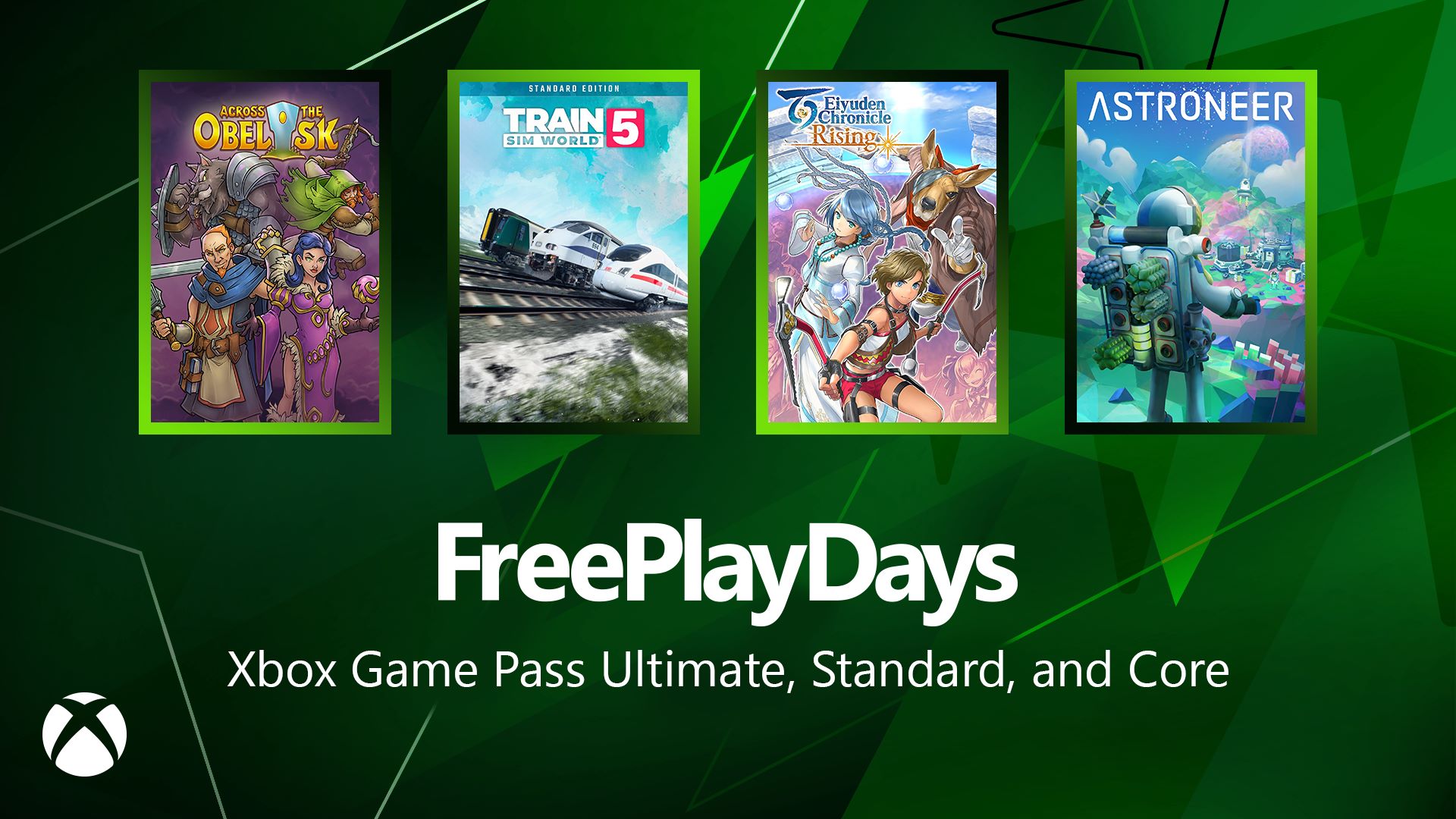 Free Play Days – Across the Obelisk, Train Sim World 5, Eiyuden