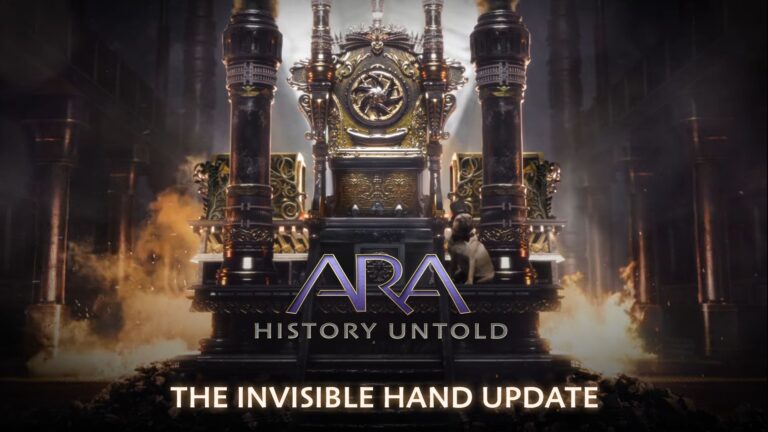 Ara: History Untold - Update 1.1 Key Art