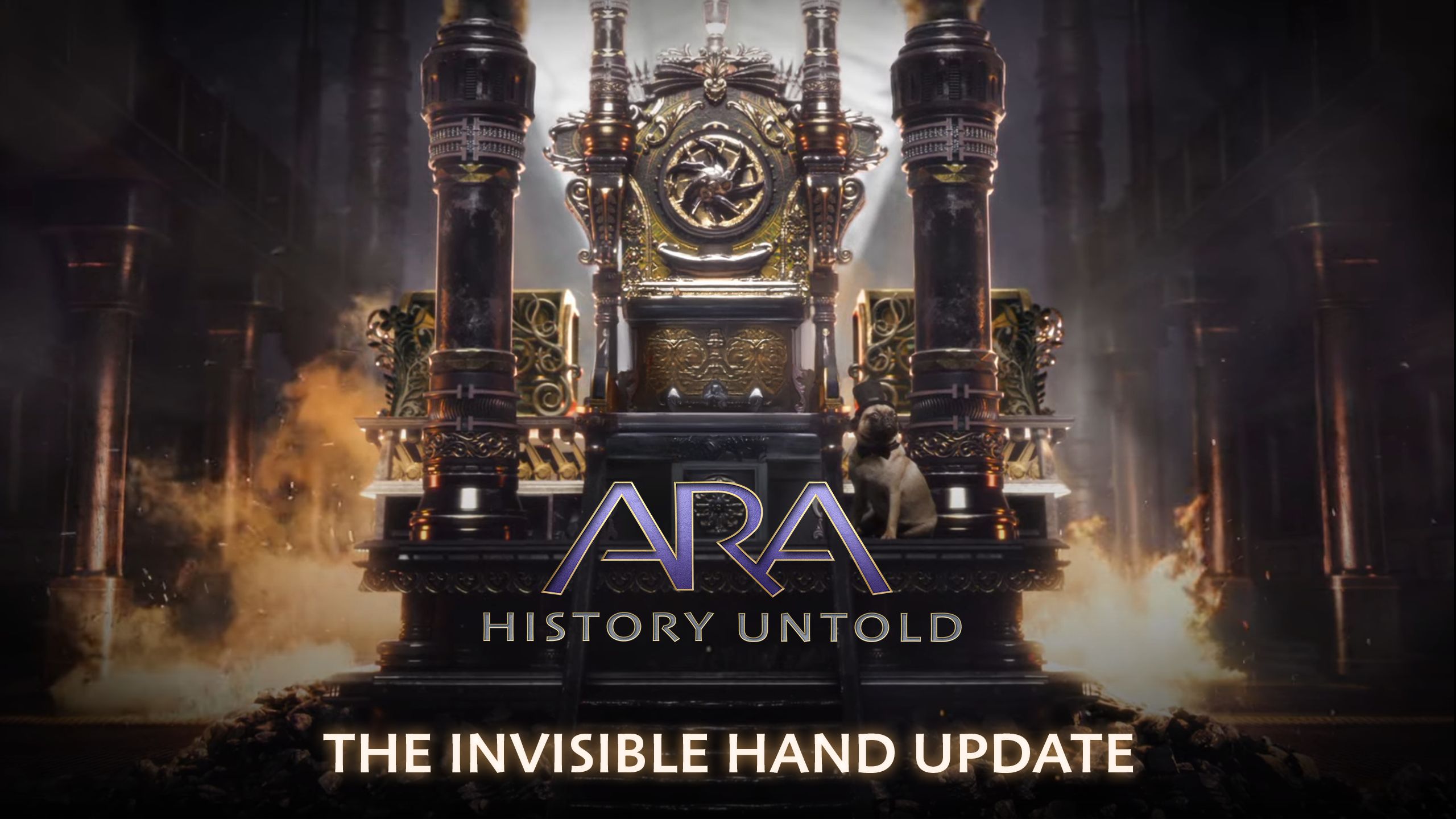Ara: History Untold - Update 1.1 Key Art